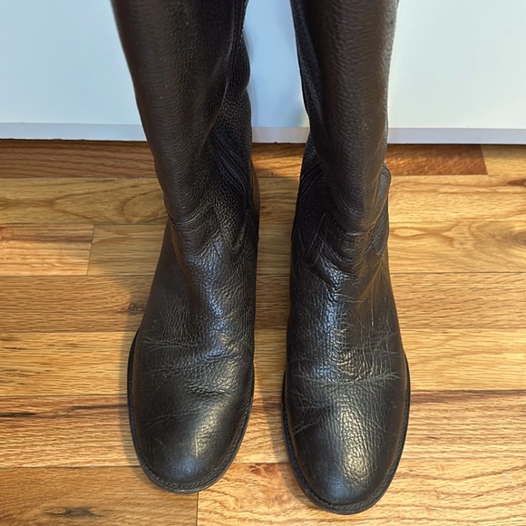 Tory Burch leather black boots 7M (not from outlet) - Picture 4 of 7